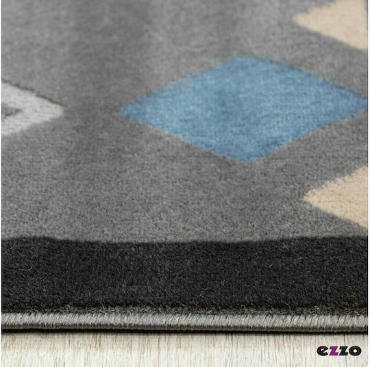 Ezzo A652ACD Kinder Teppich Gray 160x230cm Dicke 6mm