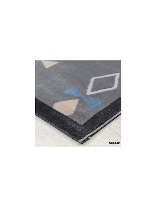 Ezzo A652ACD Kinder Teppich Gray 160x230cm Dicke 6mm