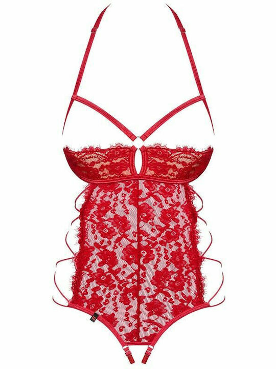 Obsessive Rediosa Sexy Bodysuit Red