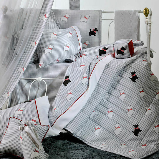 Down Town Home Baby Mosquito Net for Crib Gray Down Town Home Baby Mosquito Net for Crib Gray