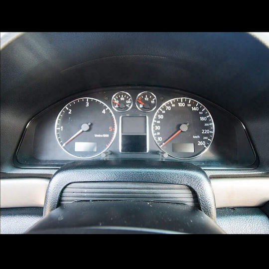 Carner Δαχτυλίδια Καντράν για Audi A3 8L 1996-2003 / A4 B5 1994-2001 / A6 C5 1997-2004 Χρώμιο