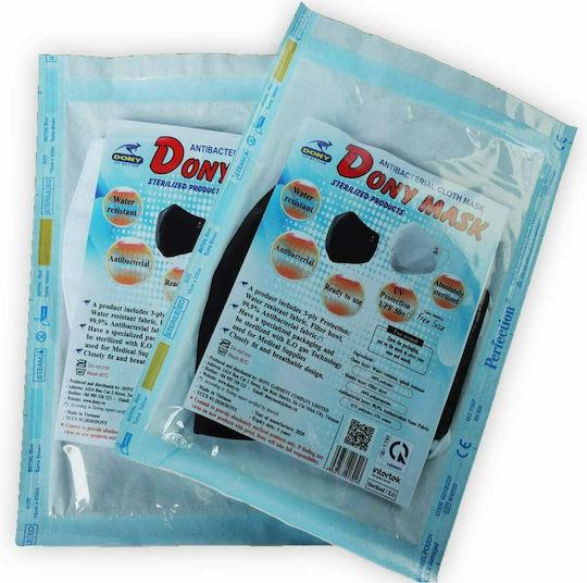 Dony Dony's Mask Protective Mask Fabric Black 1pcs