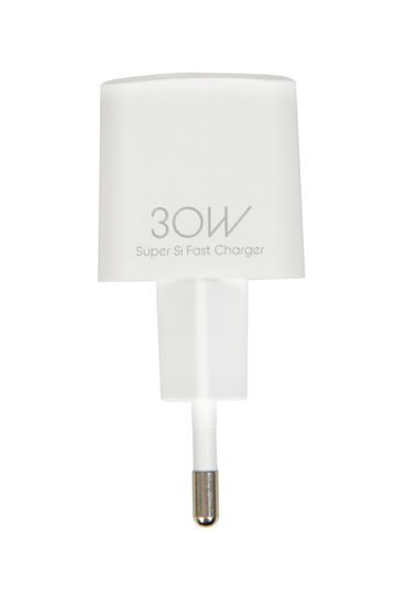 iBox Φορτιστής Χωρίς Καλώδιο με Θύρα USB-C 30W Power Delivery Λευκός (C-38)