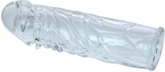 Baile Realistic Penis Sleeve Προέκταση Πέους Μωβ 14cm