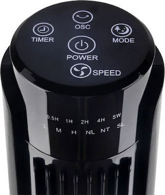 Morris Tower Fan 45W with Remote Control White