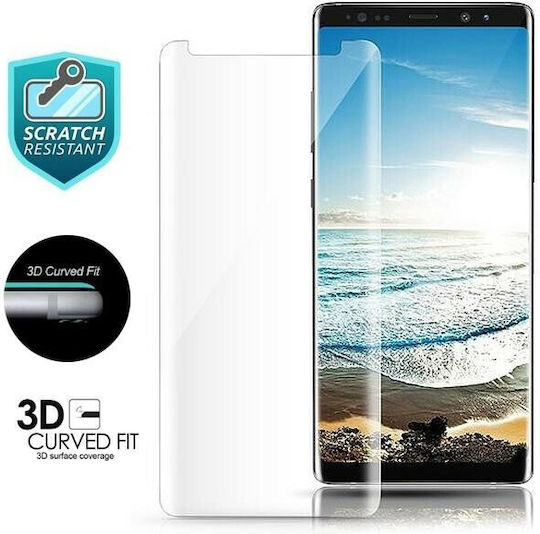 Case Friendly Full Cover 0.3mm Vollflächig gehärtetes Glas (Galaxy Note 8)