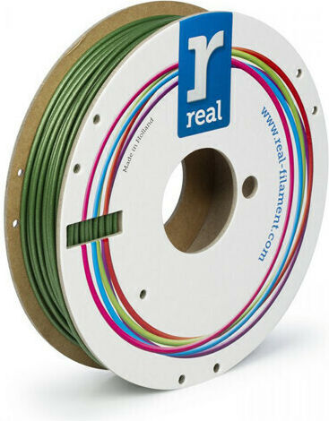 Real Filament PLA 3D Drucker Filament 2.85mm Funkel Garnet Grün 0,5kg 1 Stück (Spule)