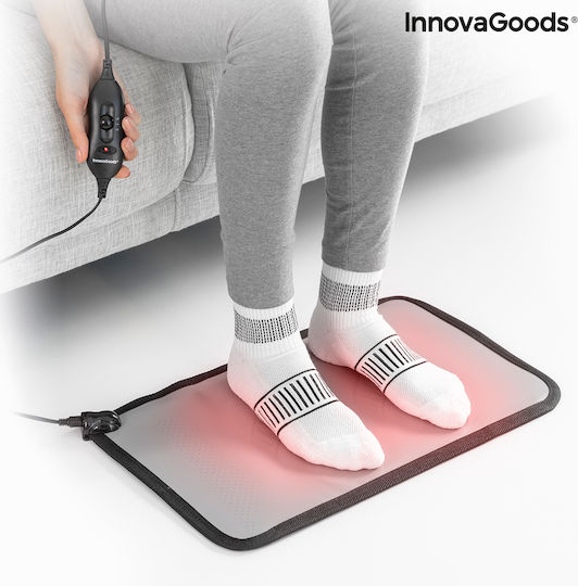 InnovaGoods Hemat Încălzitor electric Picioare Gri 50x31buc