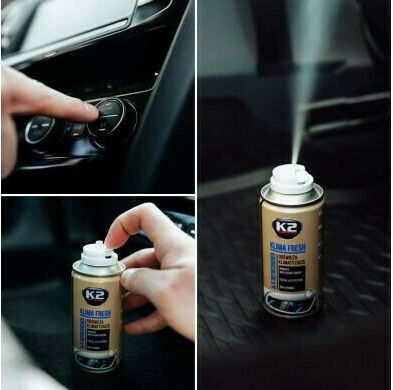 K2 Klima Fresh Spray Car Air Condition Cleaner with Scent Flowers 150ml