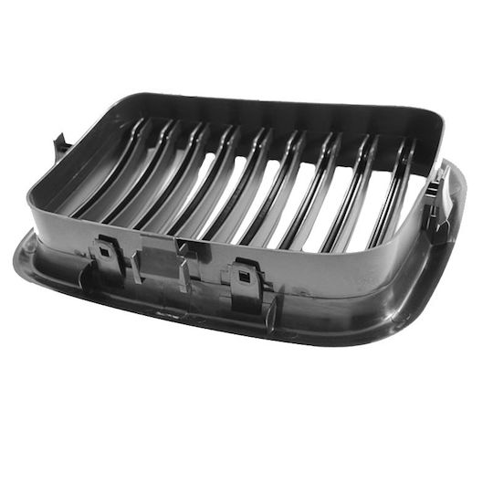 Carner Καρδιές Μάσκας για Bmw 3 E36 1990-1996 Μαύρο Ματ με 9 Γραμμές 2τμχ
