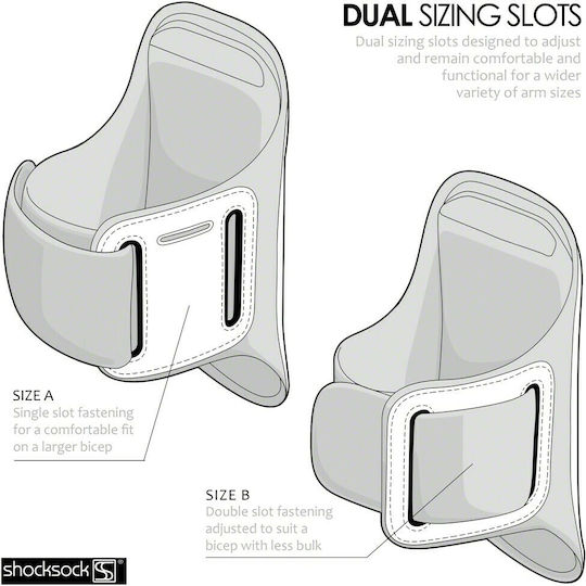 Shocksock Armband Ръчна лента Розов 007-002-020