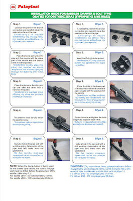 Palaplast 3201/0753 Saddles Drawer 6atm 75x1"