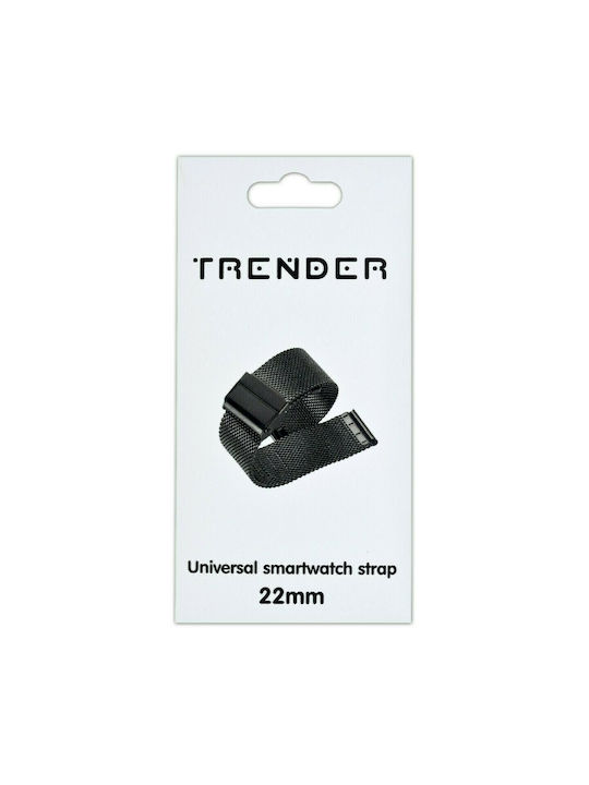 Trender Curele Wearables Negru (Universal 20mm) Trender Curele Wearables Negru (Universal 20mm)