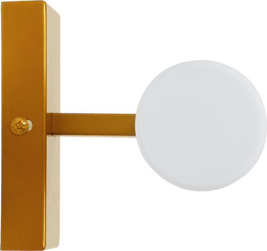 GloboStar Anais Modern Leuchte Wand mit Fassung G9 Kupfer 34x11cm