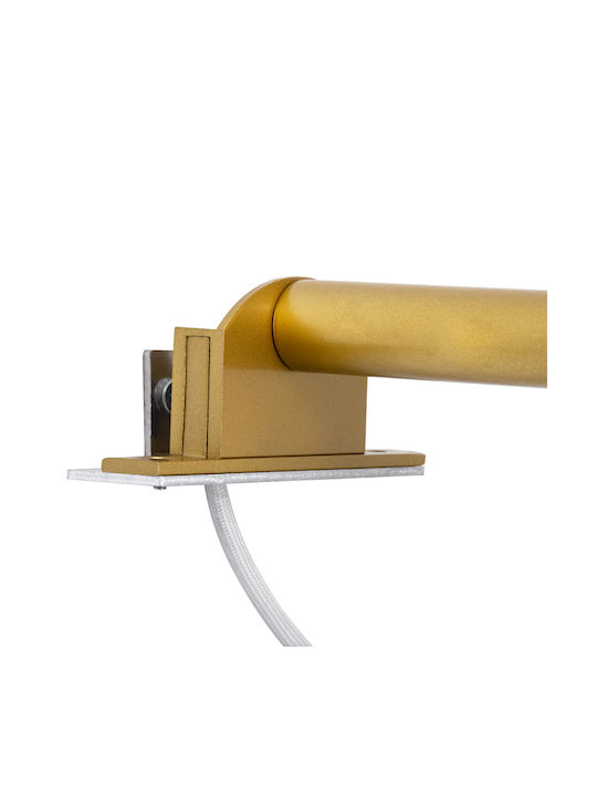 GloboStar Elsa Modern Leuchte Badezimmer mit Fassung G9 Gold 13.5x20cm
