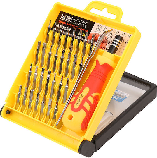 Jakemy Screwdriver with 32 Interchangeable Tips
