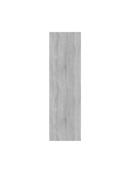 Grey Sonoma Bookcase 80x30x103cm