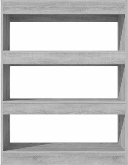 Bibliothek Grau Sonoma 80x30x103cm