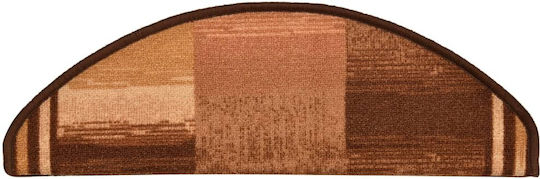 vidaXL Πατάκια Σκάλας Καφέ 65x25cm 149837 10τμχ
