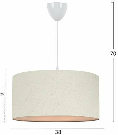 HomeMarkt Κρεμαστό Φωτιστικό 38x20εκ.