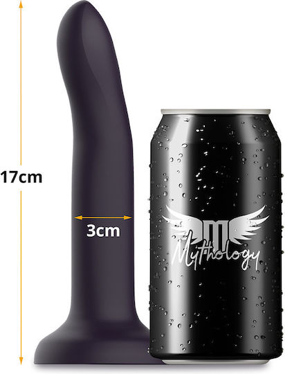 Mythology Duman Mystic Dildo Dildo With Suction Cup Black 17cm