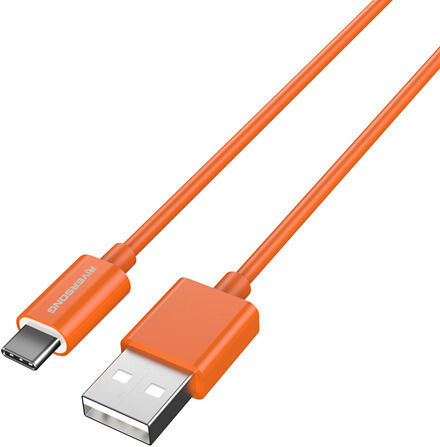 Riversong Lotus 08 USB 2.0 Cable USB Type-C Male - USB-A Orange 1.2m