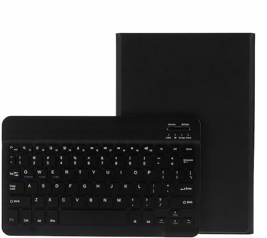 Tech-Protect Smartcase Flip Cover cu Tastatură în Engleză SUA Negra (Galaxy Tab S5e 2019)