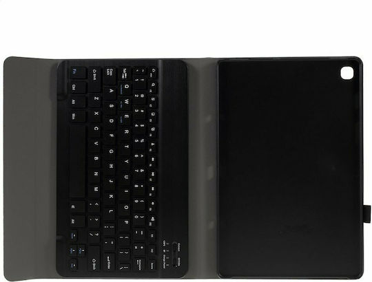 Tech-Protect Smartcase Flip Cover cu Tastatură în Engleză SUA Negra (Galaxy Tab S5e 2019)