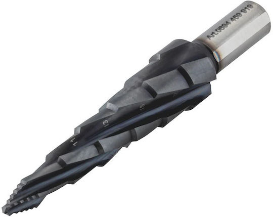Wurth Deepcut Zebra Smart Step Set of 3 Drills with Cylindrical Shank for Metal και Wood