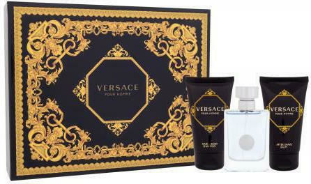 Versace Ανδρικό Σετ με Eau de Toilette 3τμχ