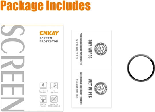 Enkay 3D Full Coverage Soft PC Edge & PMMA HD Screen Protector pentru Amazfit GTR 3 1buc SYA001786602