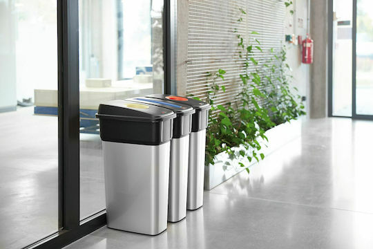 Rotho Babydesign Πλαστικός Κάδος Ανακύκλωσης 70lt Κίτρινος