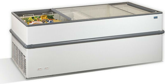 Crystal SA Crystallite 25 Self Service Freezer Cabinet with 4 Sliding Doors 1050lt L250.4xW91.4xH84cm