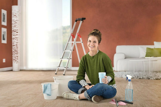 Hailo L80 Easy Clix Ladder Aluminum with 5+1 Steps