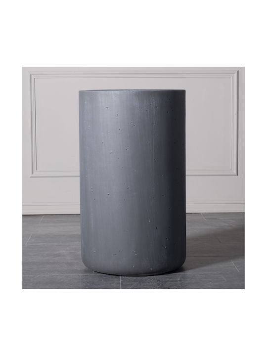 Supergreens Rocky Flower Pot 42x70cm in Gray Color C-9050-8