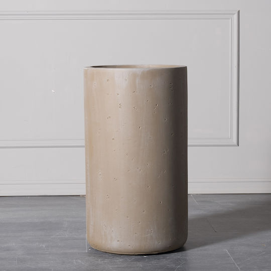 Supergreens Rocky Plant Pot Ceramic Beige