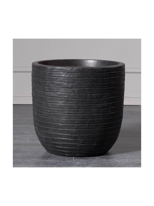 Supergreens Pot Black 43x43x41cm