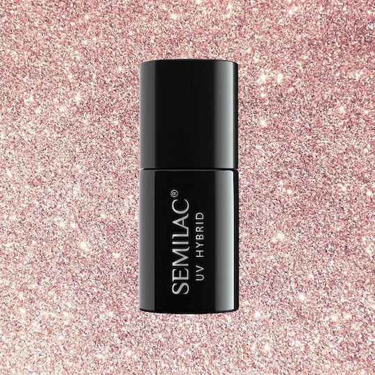 Semilac Classic Ημιμόνιμο Βερνίκι Νυχιών Midnight Samba 179 7ml