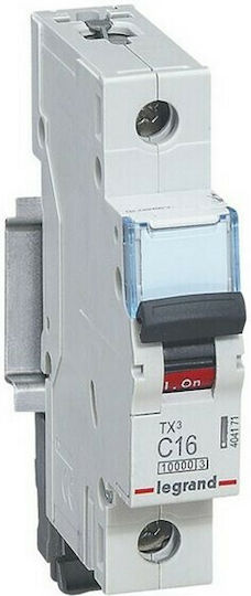 Legrand 1-Pole Automatic Circuit Breaker 2A 404164