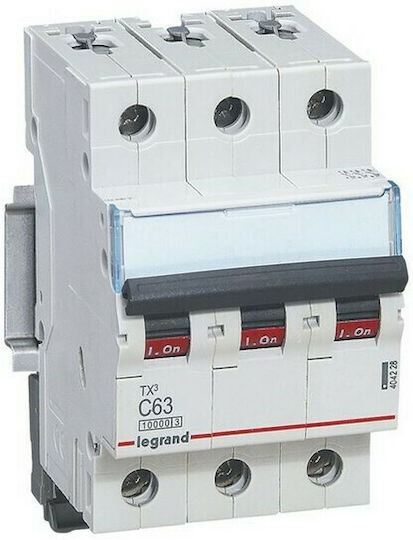 Legrand Automatischer Schutzschalter 6A Dreipolig AC 403398