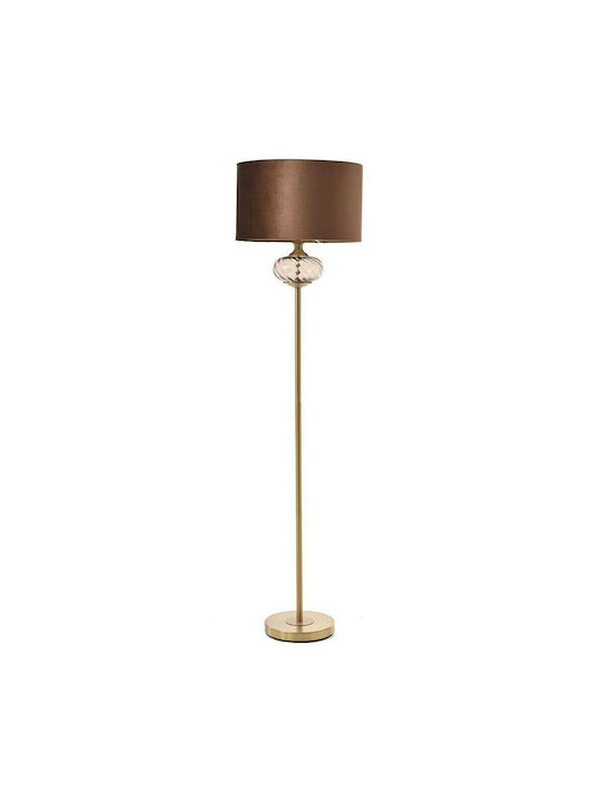 Iliadis Floor Lamp H165xW45cm. with Socket for Bulb E27 Black