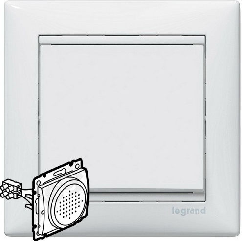 Legrand Valena Recessed Electrical Wall Switch Safety Light Without Frame White