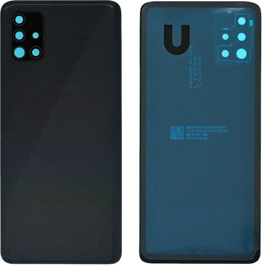 Καπάκι Μπαταρίας Μαύρο για Galaxy A51