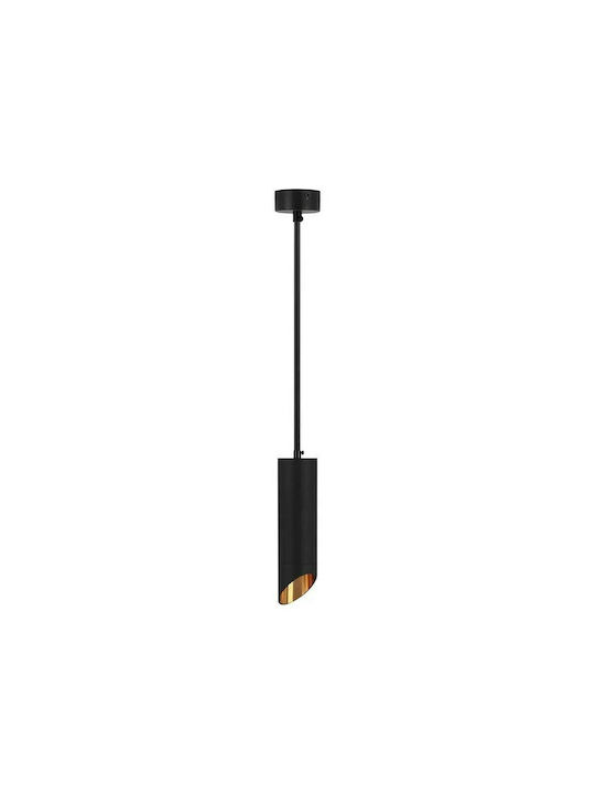 V-TAC Pendant Light Single-Light for Socket GU10 Black