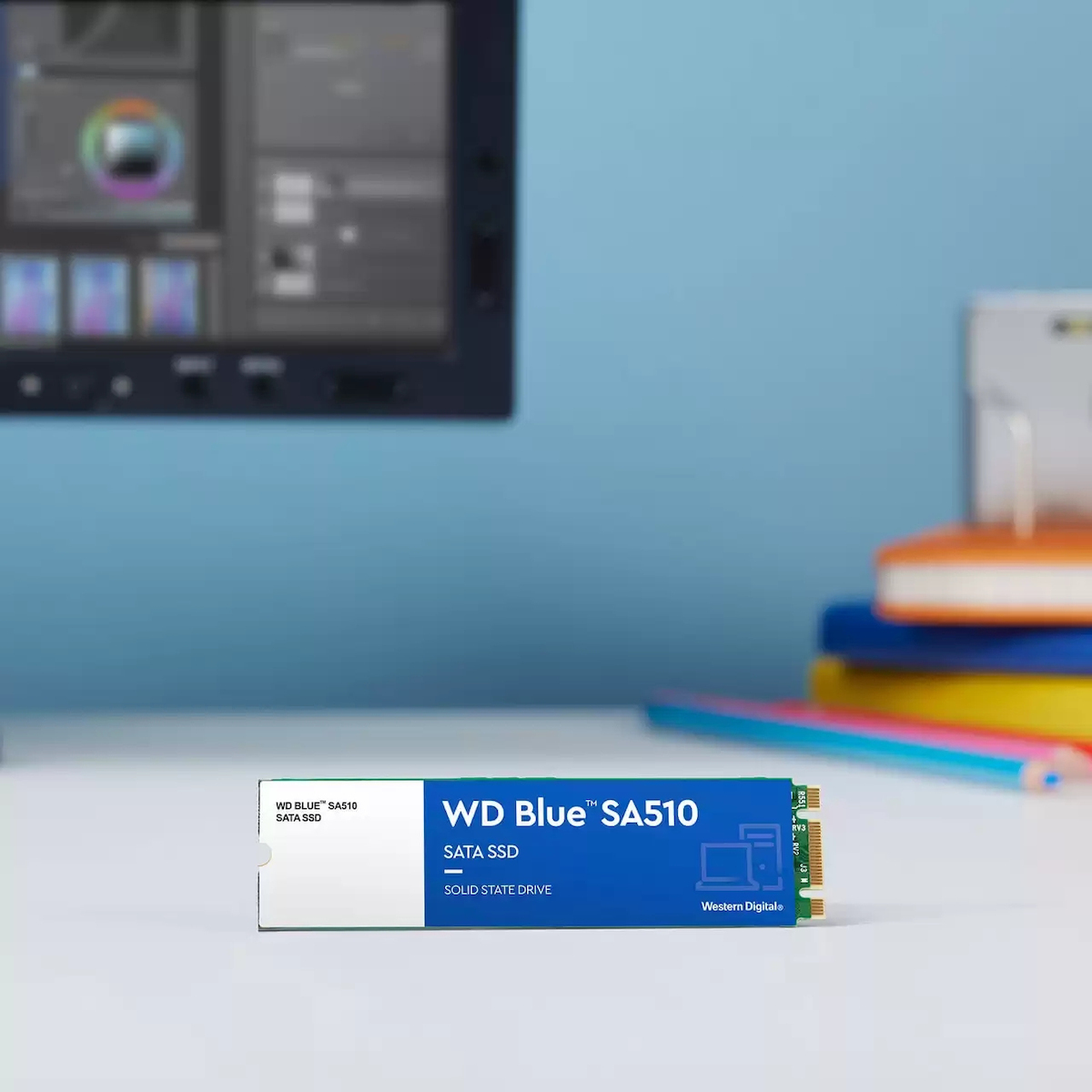 Western Digital Blue SA510 SSD 1TB M.2 NVMe SATA III WDS100T3B0B