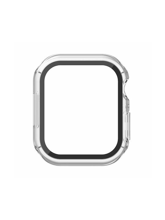 Belkin ScreenForce TemperedCurve Πλαστική Θήκη με Τζαμάκι σε Διάφανο χρώμα για το Apple Watch 45mm