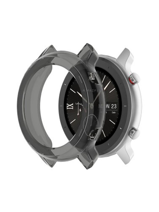 Silicone Case in Black color for Amazfit GTR 47mm