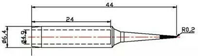 Zhongdi N9-1 Soldering Iron Tip 01.057.0116