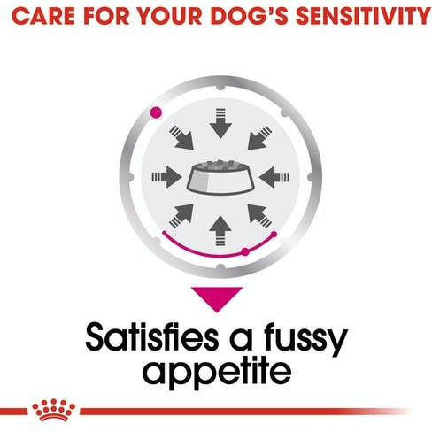 Royal Canin Exigent Υγρή Τροφή Σκύλων σε Φακελάκι με Πουλερικά 12x85gr