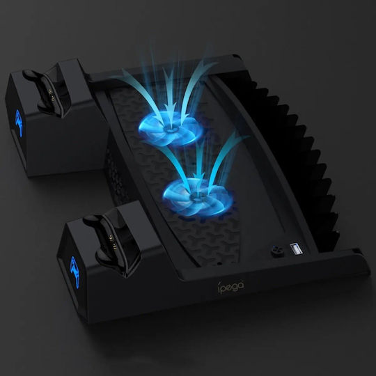 iPega Charging Station for 2 controllers PS5 Black